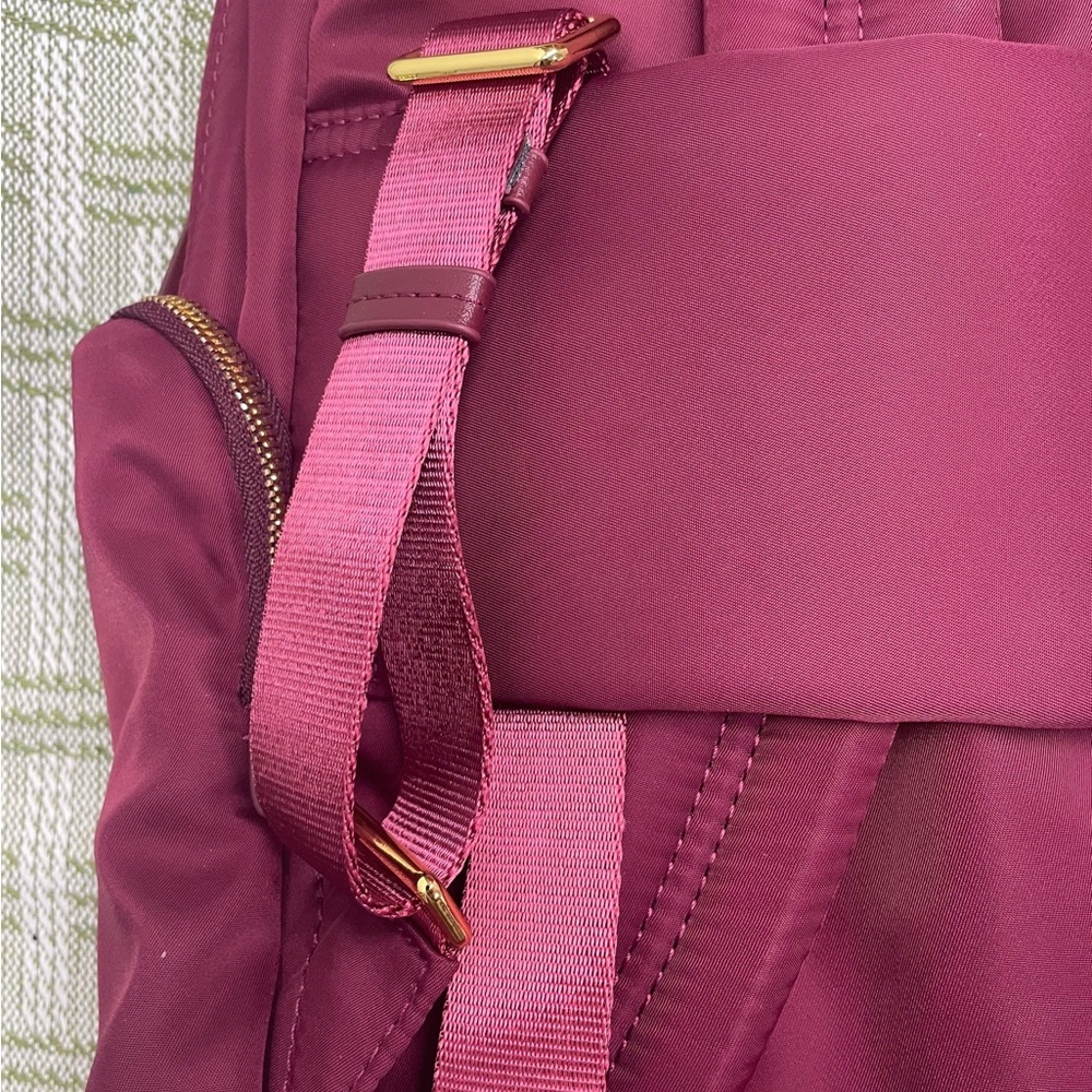 💎Tumi Voyageur Carson Red Backpack - Ballistic Nylon 16" - Picture 4 of 5